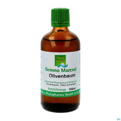 Gemmo Mazerat Olivenbaum Olea Europaea Phytopharma 100ml, A-Nr.: 5394357 - 02