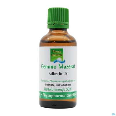 Gemmo Mazerat Silberlinde Tilia Tomentosa Phytopharma 50ml, A-Nr.: 3107170 - 01
