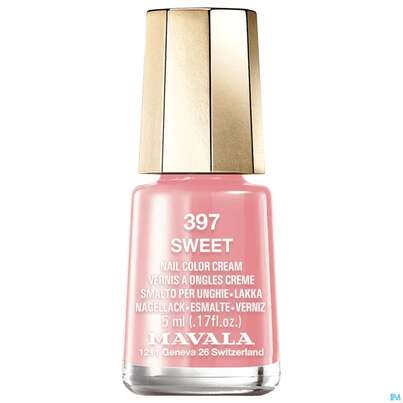 Sie sehen eine Packung Mavala Nagellacke 397 Soft Color Sweet 5ml, Produktbild: 02 Mavala Nagellacke 397 Soft Color Sweet 5ml, A-Nr.: 3653754 - 02