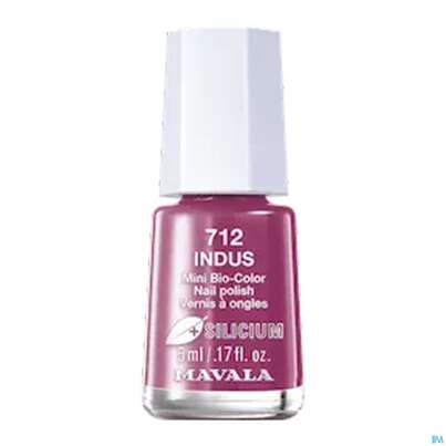 Sie sehen eine Packung Mavala Nagellacke Bio +si 712 Indus 5ml, Produktbild: 01 Mavala Nagellacke Bio +si 712 Indus 5ml, A-Nr.: 5743562 - 01