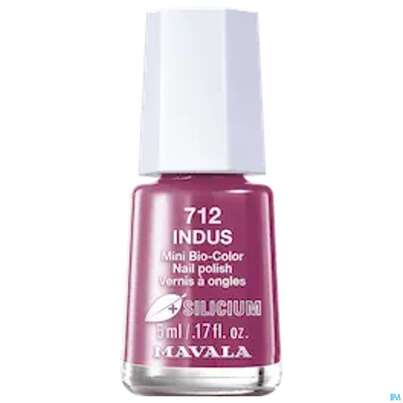 Sie sehen eine Packung Mavala Nagellacke Bio +si 712 Indus 5ml, Produktbild: 02 Mavala Nagellacke Bio +si 712 Indus 5ml, A-Nr.: 5743562 - 02