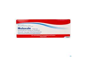 Sie sehen eine Packung Molaxole Pulver lösung.z.einnehmen Beutel 2x50 100st, Produktbild: 01 Molaxole Pulver lösung.z.einnehmen Beutel 2x50 100st, A-Nr.: 4230004 - 01