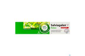 Sie sehen eine Packung Zahnpaste Salviagalen-f Creme 75ml, Produktbild: 01 Zahnpaste Salviagalen-f Creme 75ml, A-Nr.: 2643268 - 01