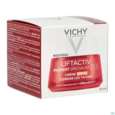 Vichy Liftactiv B3 Anti-pigmentflecken Creme Lsf50 50ml, A-Nr.: 5662504 - 04