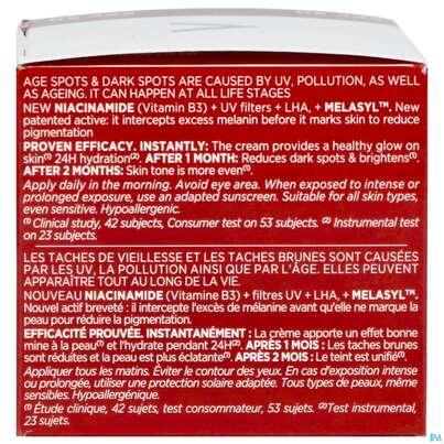 Sie sehen eine Packung Vichy Liftactiv B3 Anti-pigmentflecken Creme Lsf50 50ml, Produktbild: 10 Vichy Liftactiv B3 Anti-pigmentflecken Creme Lsf50 50ml, A-Nr.: 5662504 - 10