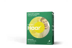 Sie sehen eine Packung Ökopharm® Wirkkombination Für sein Haar - Kapseln 60ST, Produktbild: 01 Ökopharm® Wirkkombination Für sein Haar - Kapseln 60ST, A-Nr.: 5939650 - 01