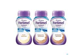 Fortimel/compact/2.4 125ml Vitalflasche Suess Sortiert 24st, A-Nr.: 4294010 - 01