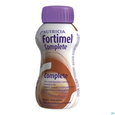Fortimel/complete 200ml Vitalflasche Schoko 6x4 24st, A-Nr.: 3664781 - 01