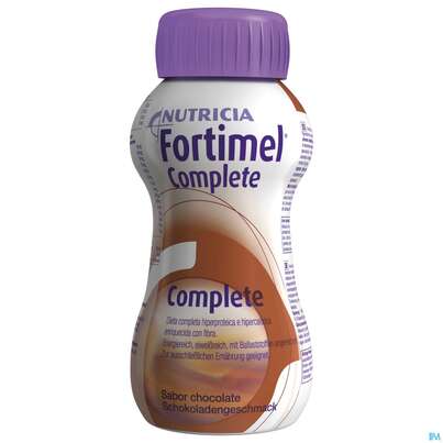 Fortimel/complete 200ml Vitalflasche Schoko 6x4 24st, A-Nr.: 3664781 - 02