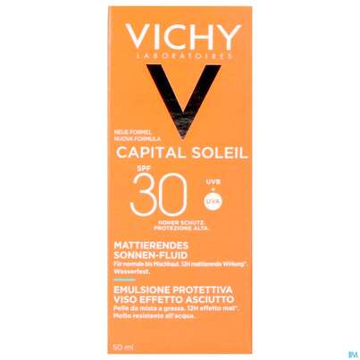 Sonnenprodukte Vichy Ideal Soleil Fluid Lsf30 Dry 50ml, A-Nr.: 3813726 - 03