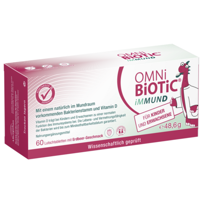 OMNi-BiOTiC® iMMUND, 60 Lutschtabletten, A-Nr.: 5679344 - 01