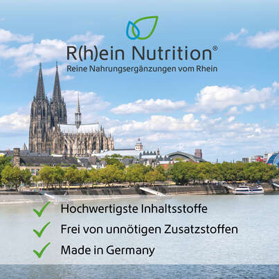 Sie sehen eine Packung R(h)ein Nutrition Kurkuma 95 % Curcumin + Piperin + Vitamin C Kapseln, Produktbild: 09 R(h)ein Nutrition Kurkuma 95 % Curcumin + Piperin + Vitamin C Kapseln, A-Nr.: 5987175 - 09
