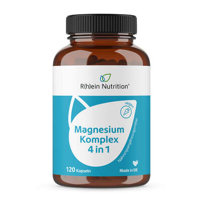 R(h)ein Nutrition Magnesium Komplex 4 in 1 Kapseln hochdosiert vegan, A-Nr.: 5987206 - 01