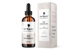 Sie sehen eine Packung von Kinsky® Bio Mandelöl 100 % rein & kaltgepresst, Produktbild: 01 von Kinsky® Bio Mandelöl 100 % rein & kaltgepresst, A-Nr.: 5987407 - 01