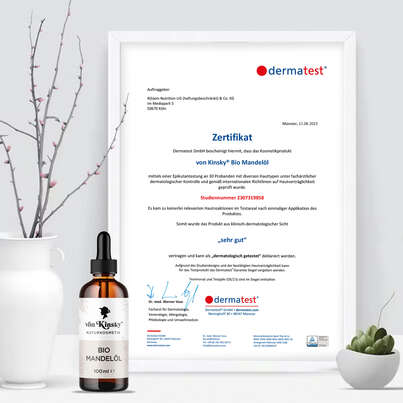 von Kinsky® Bio Mandelöl 100 % rein &amp; kaltgepresst, A-Nr.: 5987407 - 07