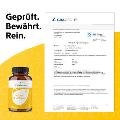 R(h)ein Nutrition Vitamin D3 + K2 Osteo Kapseln hochdosiert, A-Nr.: 5987293 - 07