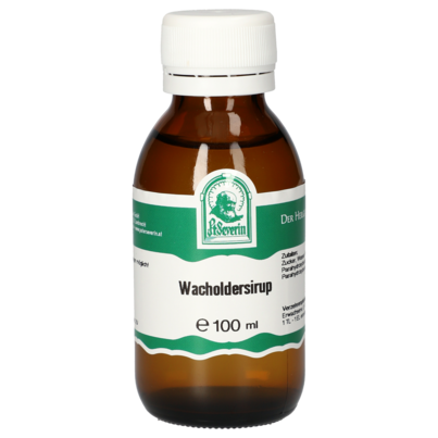 Sie sehen eine Packung WACHOLDERSIRUP 100 ML, Produktbild: 01 WACHOLDERSIRUP 100 ML, A-Nr.: 5954164 - 01