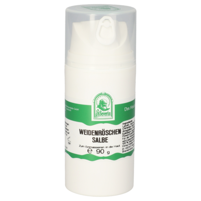 Sie sehen eine Packung WEIDENROESCHEN SALBE 90 G, Produktbild: 01 WEIDENROESCHEN SALBE 90 G, A-Nr.: 5719351 - 01