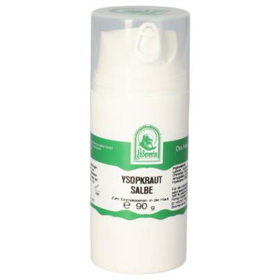 Sie sehen eine Packung YSOPKRAUT SALBE 90 G, Produktbild: 01 YSOPKRAUT SALBE 90 G, A-Nr.: 5719486 - 01