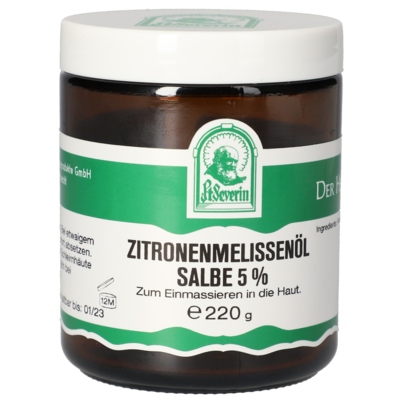 ZITRONENMELISSENOEL SALBE 5% 220 G, A-Nr.: 5802980 - 01