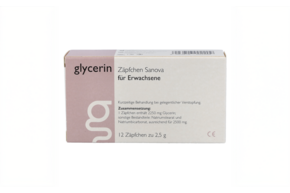 Glycerin Zäpfchen Sanova MP für Erwachsene, A-Nr.: 5947299 - 01