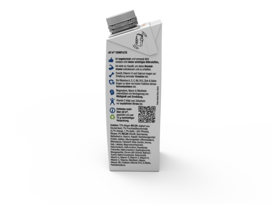 Sie sehen eine Packung all in® COMPLETE Joghurt Orange (14 x 250 ml), Produktbild: 02 all in® COMPLETE Joghurt Orange (14 x 250 ml), A-Nr.: 4907292 - 02