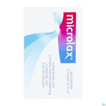 Microlax-microklistier Tube 5ml 12st, A-Nr.: 3907568 - 07