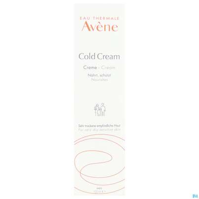 Sie sehen eine Packung Avène Cold Cream Creme 100ml, Produktbild: 01 Avène Cold Cream Creme 100ml, A-Nr.: 4763539 - 01