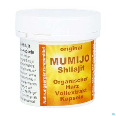 Sie sehen eine Packung Mumijo-shilajit Extrakt Kapseln 90st, Produktbild: 02 Mumijo-shilajit Extrakt Kapseln 90st, A-Nr.: 5869501 - 02