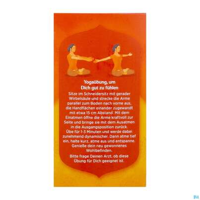 Sie sehen eine Packung Yogi Tea Bio Kurkuma Orange 17st, Produktbild: 08 Yogi Tea Bio Kurkuma Orange 17st, A-Nr.: 5750102 - 08