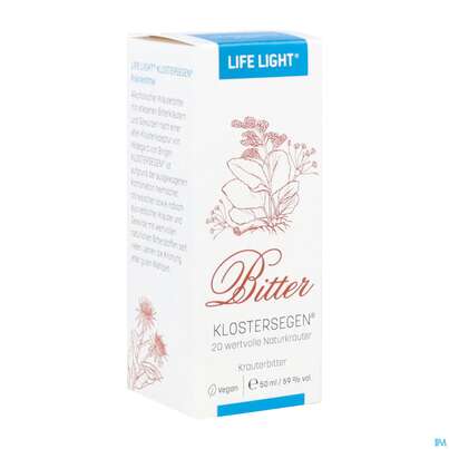 Sie sehen eine Packung Life Light Klosterseg.kräuterkon 50ml, Produktbild: 02 Life Light Klosterseg.kräuterkon 50ml, A-Nr.: 5884736 - 02