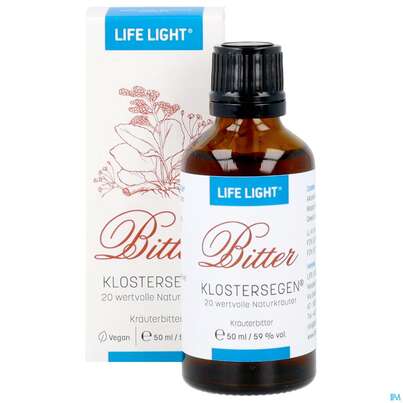 Sie sehen eine Packung Life Light Klosterseg.kräuterkon 50ml, Produktbild: 09 Life Light Klosterseg.kräuterkon 50ml, A-Nr.: 5884736 - 09