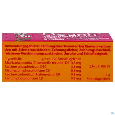 Osanit Zahnungskuegelchen 5g, A-Nr.: 6054362 - 04