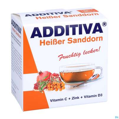 Additiva Pulver Heisser Sanddorn Granatapfel 10st, A-Nr.: 5810146 - 03