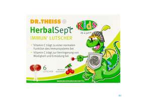 Immun Lutscher Kids -dr.theiss Herbalsept 6st, A-Nr.: 5947862 - 01