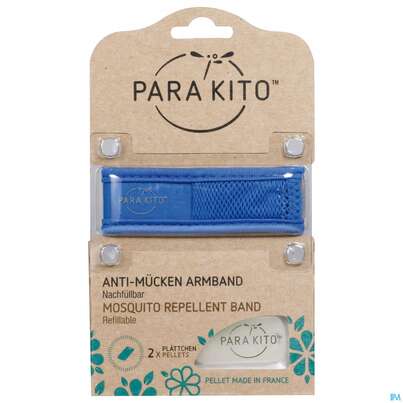 Sie sehen eine Packung Insektenschutz/armband Para Kito Gemustert 1st, Produktbild: 01 Insektenschutz/armband Para Kito Gemustert 1st, A-Nr.: 4516545 - 01
