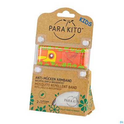 Sie sehen eine Packung Insektenschutz/armband Para Kito Kids Gemustert 1st, Produktbild: 02 Insektenschutz/armband Para Kito Kids Gemustert 1st, A-Nr.: 4516551 - 02