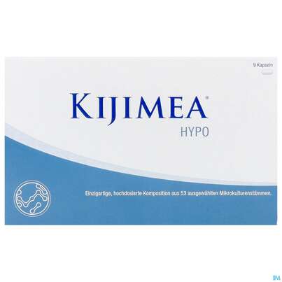 Sie sehen eine Packung Kijimea Kapseln Hypo 27st, Produktbild: 01 Kijimea Kapseln Hypo 27st, A-Nr.: 5916040 - 01