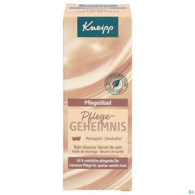 Sie sehen eine Packung Kneipp Pflegeoelbad Pflegegeheimnis 100ml, Produktbild: 01 Kneipp Pflegeoelbad Pflegegeheimnis 100ml, A-Nr.: 4768206 - 01