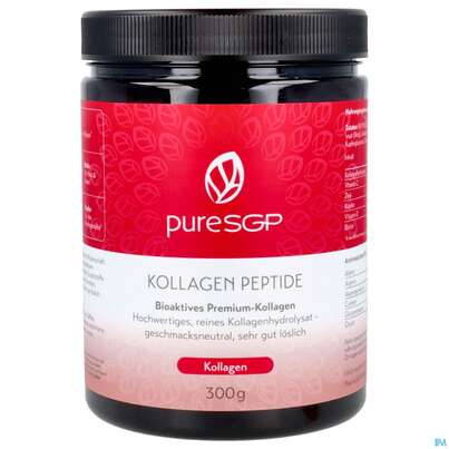 Sie sehen eine Packung Kollagen Peptide/puresgp 300g, Produktbild: 03 Kollagen Peptide/puresgp 300g, A-Nr.: 5942652 - 03
