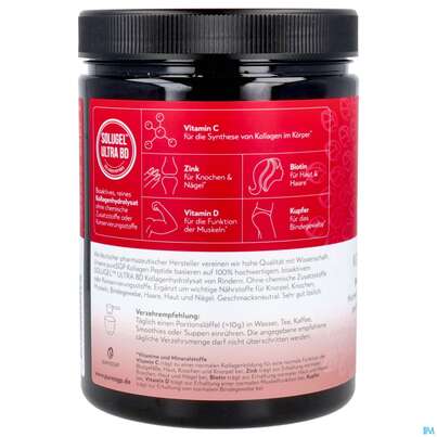 Sie sehen eine Packung Kollagen Peptide/puresgp 300g, Produktbild: 05 Kollagen Peptide/puresgp 300g, A-Nr.: 5942652 - 05