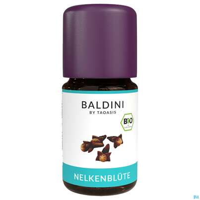 Sie sehen eine Packung Taoasis Baldini Bioaroma Nelkenbluete 5ml, Produktbild: 03 Taoasis Baldini Bioaroma Nelkenbluete 5ml, A-Nr.: 4621207 - 03