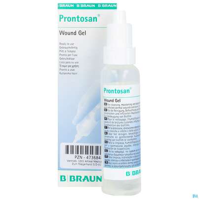 Sie sehen eine Packung Prontosan Wundreinigungsgel Bra 30ml, Produktbild: 16 Prontosan Wundreinigungsgel Bra 30ml, A-Nr.: 3035743 - 16