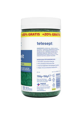 TETESEPT Erkältungs Meersalz 750g+150g, A-Nr.: 4907139 - 02