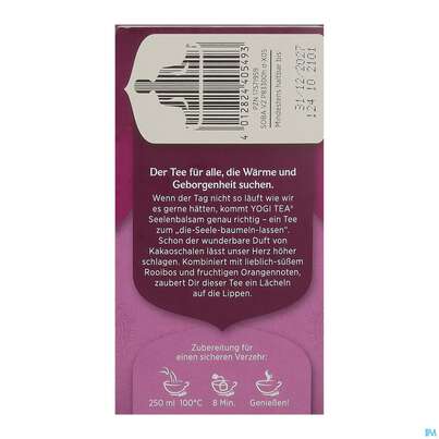 Yogi Tea Bio Seelenbalsam 17st, A-Nr.: 5750119 - 04