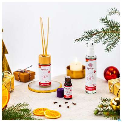 Sie sehen eine Packung Taoasis Baldini Raumspray Happy Christmas 50ml, Produktbild: 07 Taoasis Baldini Raumspray Happy Christmas 50ml, A-Nr.: 5374455 - 07