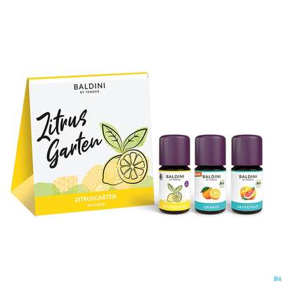 Sie sehen eine Packung Taoasis Baldini Bio Zitrusgarten 3er Set 1pk, Produktbild: 01 Taoasis Baldini Bio Zitrusgarten 3er Set 1pk, A-Nr.: 5857188 - 01