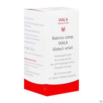 Sie sehen eine Packung Robinia Comp Wala Globuli Velati 20g, Produktbild: 02 Robinia Comp Wala Globuli Velati 20g, A-Nr.: 4482929 - 02