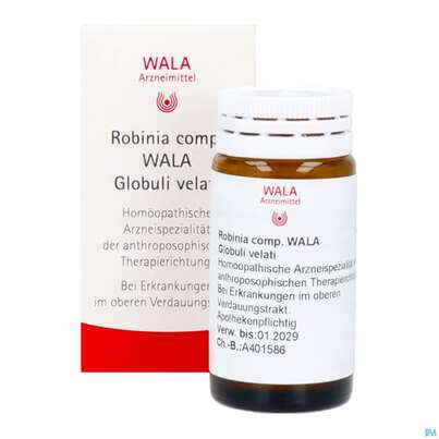 Sie sehen eine Packung Robinia Comp Wala Globuli Velati 20g, Produktbild: 10 Robinia Comp Wala Globuli Velati 20g, A-Nr.: 4482929 - 10