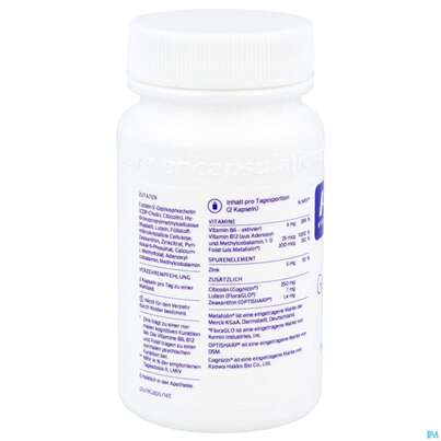 Pure Encapsulations Kapseln Gedaechtnis Formel Cga6a 60st, A-Nr.: 5750651 - 02